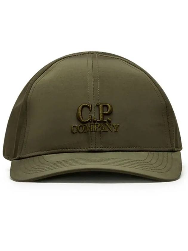 Chrome R Goggle Ball Cap Khaki - CP COMPANY - BALAAN 5