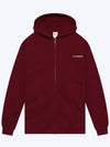 Kentis basic hooded zip up burgundy - SUPENER - BALAAN 3