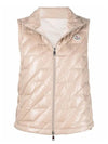 1A00110 68950 20G LECROISIC Pink Beige Women’s Vest - MONCLER - BALAAN 1