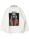 Dog printing women s sweatshirt 2421926011 004 - MAX MARA - BALAAN 2