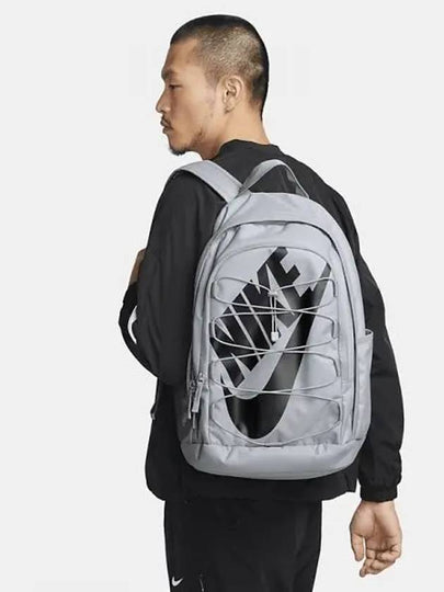 Hayward Logo Backpack Wolf Grey - NIKE - BALAAN 2