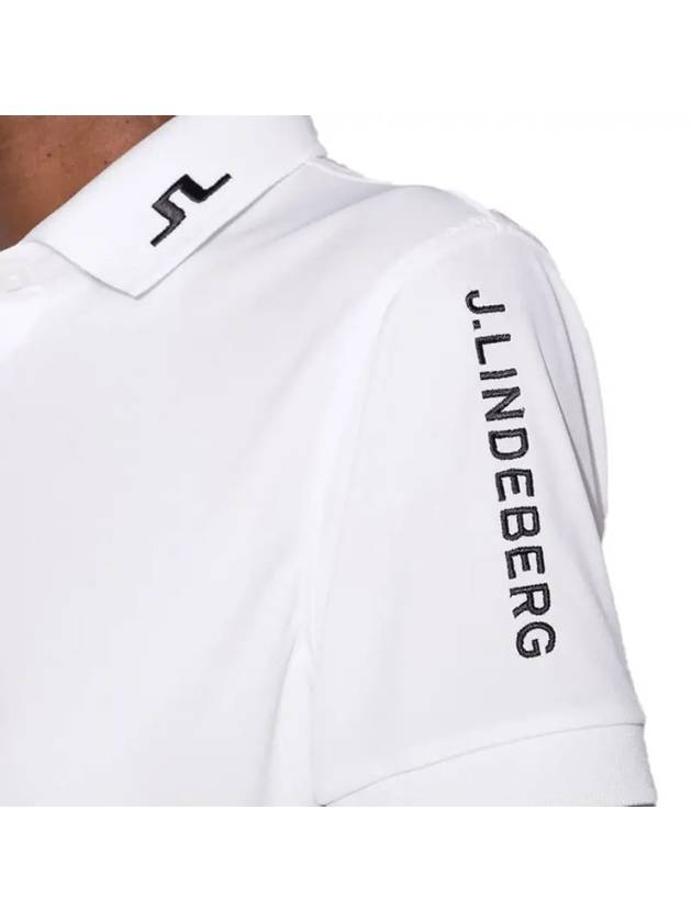 Women's Tour Tech Golf Polo White - J.LINDEBERG - BALAAN 5