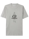 1020 Jersey British Sailor Short Sleeve T-Shirt Grey - CP COMPANY - BALAAN 2