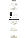 Track 2 Open Mesh Fabric Low Top Sneakers White - BALENCIAGA - BALAAN 3