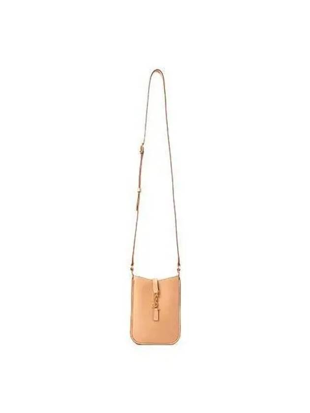 Shoulder bag women s mini vertical light brown - SAINT LAURENT - BALAAN 1