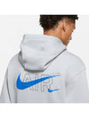 Men's Logo Hoodie Grey - NIKE - BALAAN 3