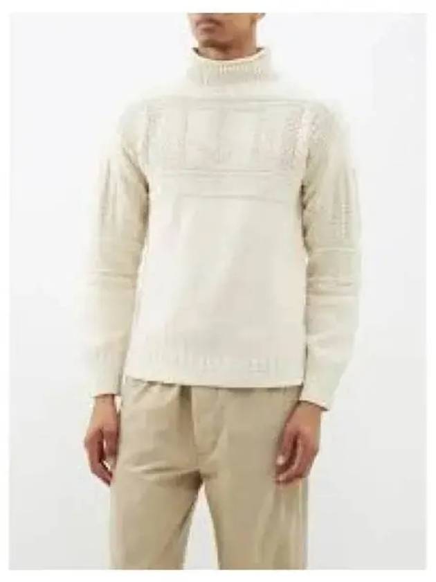 30 points anchor intarsia cotton linen sweater ivory - POLO RALPH LAUREN - BALAAN 2