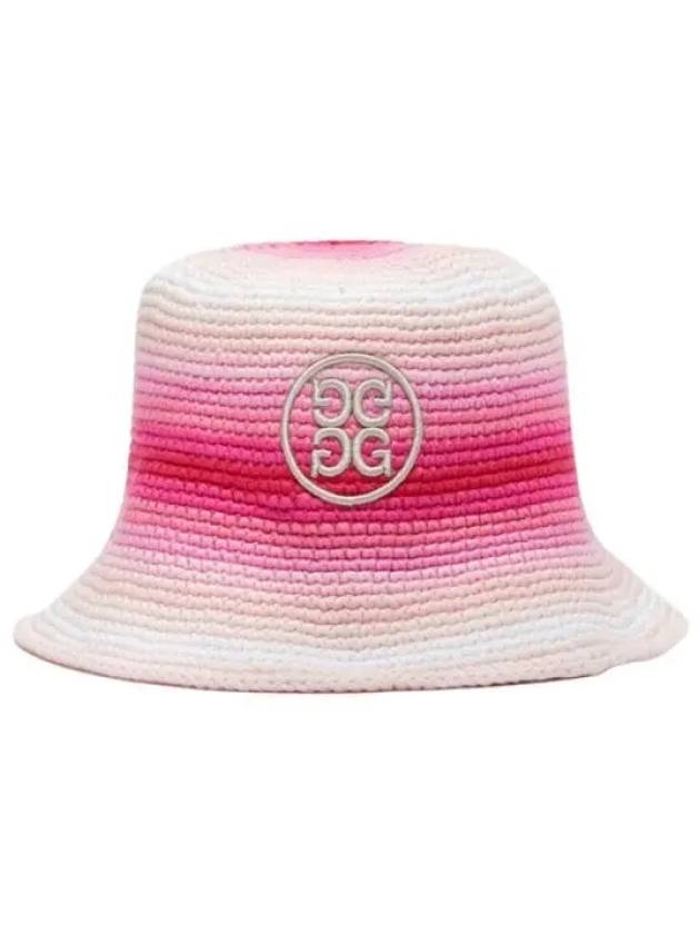 Circle G Ombre Crochet Bucket Hat Pink - G/FORE - BALAAN 2