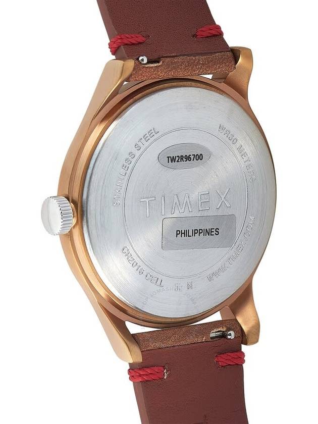 Watch Men's Leather Band MK1 TW2R96700 - TIMEX - BALAAN 4