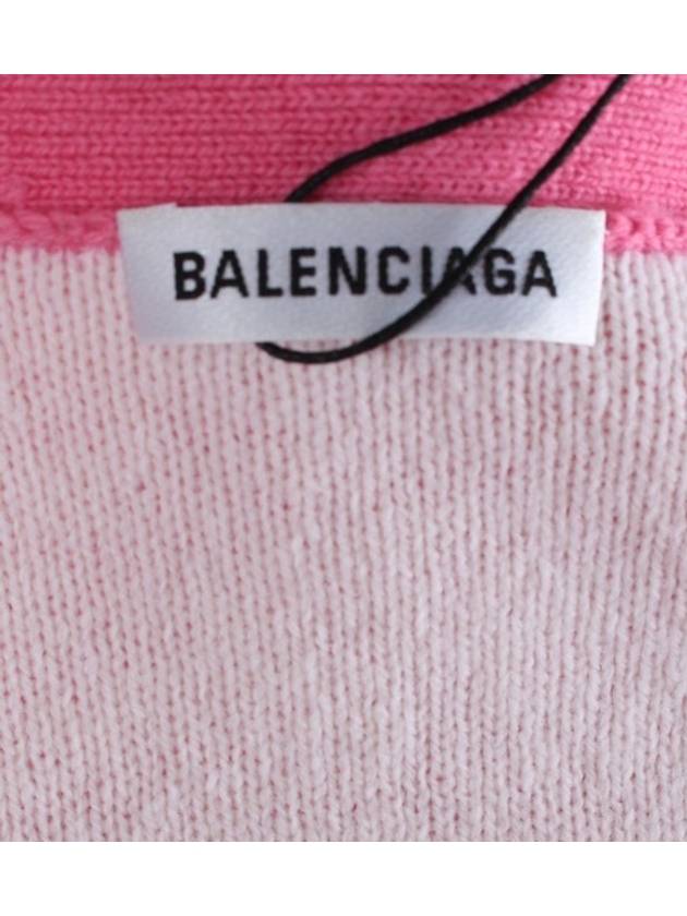 multi logo cardigan - BALENCIAGA - BALAAN 7