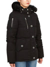 Original Threequarter Jacket Black Fur Black - MOOSE KNUCKLES - BALAAN 5