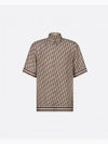 Christian Short Sleeve Shirt 193C545A4751 187 Beige - DIOR - BALAAN 2