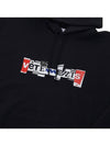 Mixed Logo Hoodie Black - VETEMENTS - BALAAN 7