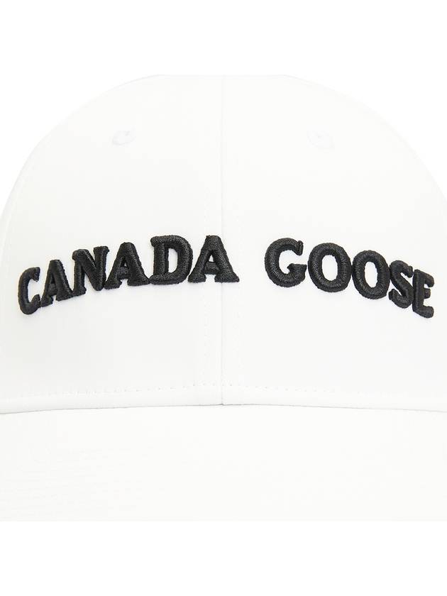 Embossed Logo Ball Cap White - CANADA GOOSE - BALAAN 7