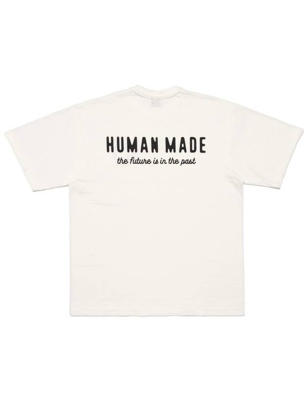 Human Made Polar Bear Logo Graphic T Shirt 17 White HM28TE020 - HUMAN MADE - BALAAN 2