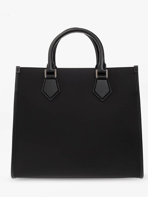 logo print tote bag black - DOLCE&GABBANA - BALAAN 4