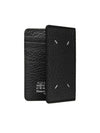 Bovine Leather Card Wallet Black - MAISON MARGIELA - BALAAN 3