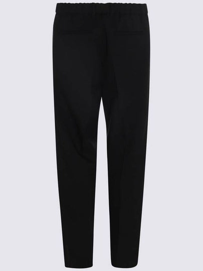 Jil Sander Black Wool Pants - JIL SANDER - BALAAN 2