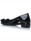 Vara Bow Jelly Ballet Flat Black - SALVATORE FERRAGAMO - BALAAN 4