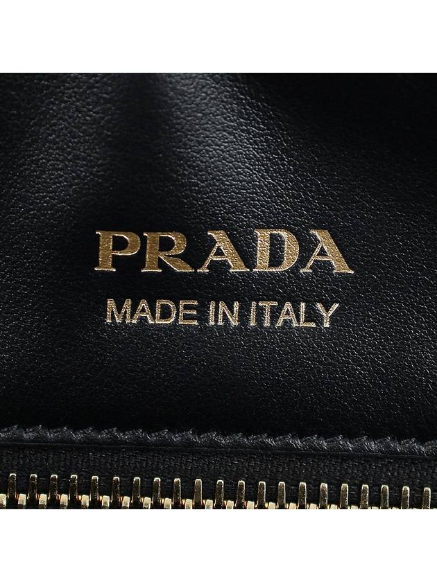 Medium Saffiano Leather Black - PRADA - BALAAN 9