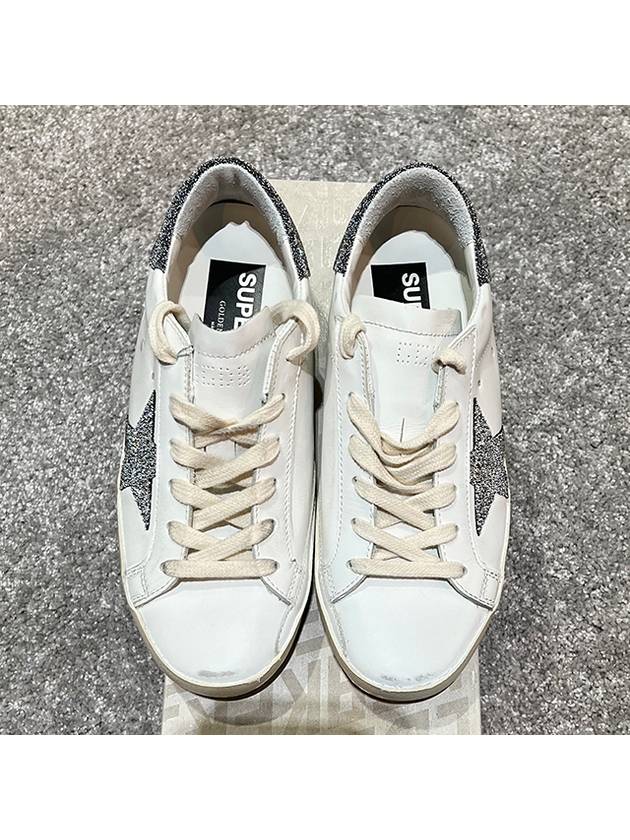 Superstar Glitter Low Top Sneakers White - GOLDEN GOOSE - BALAAN 3