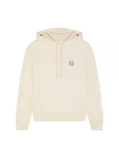 Bold Fox Head Patch Oversize Hoodie Beige - MAISON KITSUNE - BALAAN 2