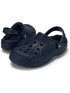 Baya Lined Clog Fur Indoor Shoes Navy 205969 463 - CROCS - BALAAN 4