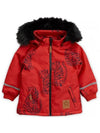 Kids Tiger Red Parka Jacket 19710116 42 - MINI RODINI - BALAAN 2