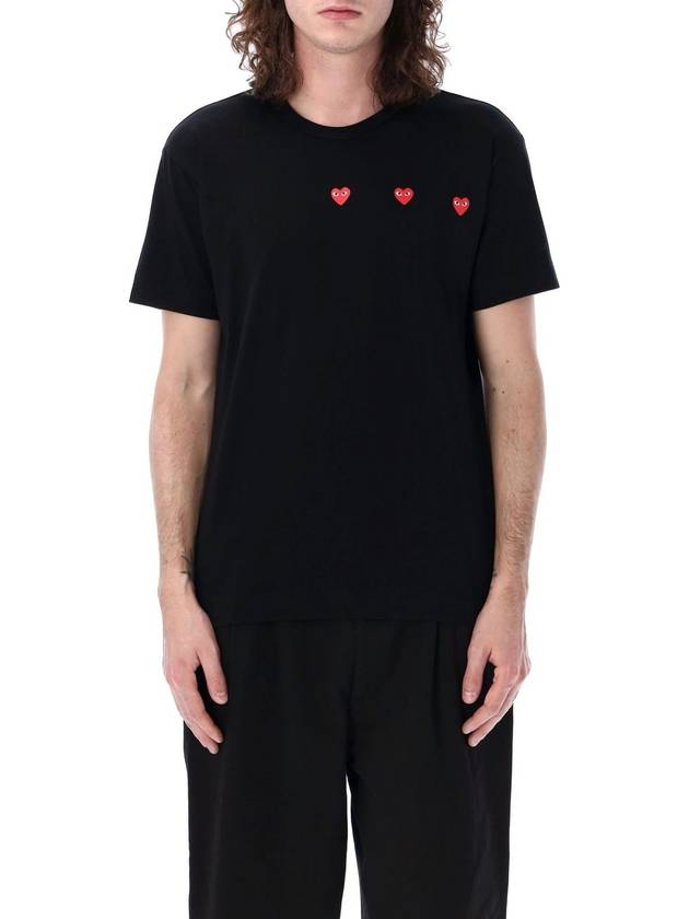 Three hearts t-shirt - COMME DES GARCONS PLAY - BALAAN 4