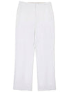 Player slit bootcut WHITE WOMAN - MALBON GOLF - BALAAN 1