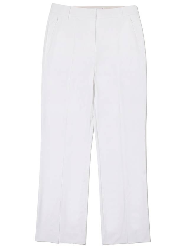 Player slit bootcut WHITE WOMAN - MALBON GOLF - BALAAN 1