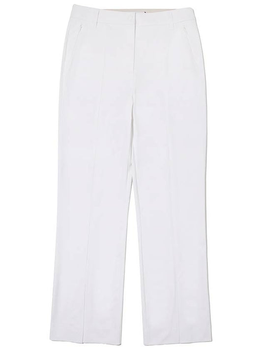 Player slit bootcut WHITE WOMAN - MALBON GOLF - BALAAN 1