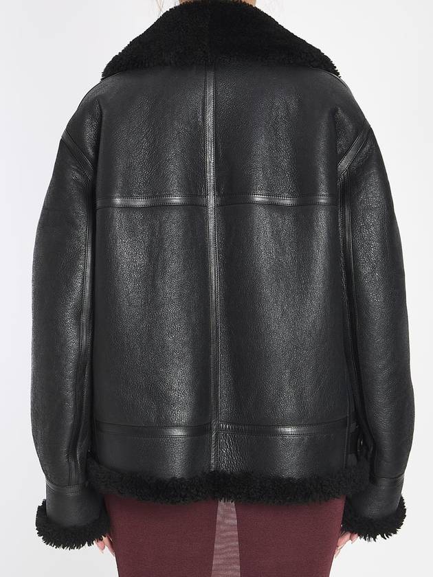 Shearling Jacket - SAINT LAURENT - BALAAN 4