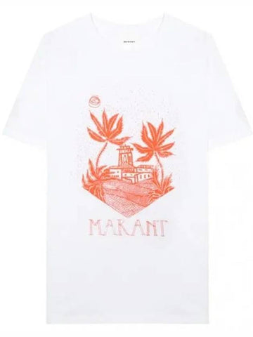 Zafer Logo Short Sleeve T Shirt Men s Tee - ISABEL MARANT - BALAAN 1