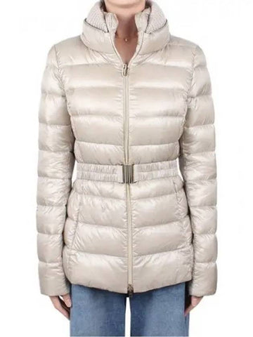 Women s Claudia Goose Down Jacket Vanilla PI0485DICM03 12017Z 1985 271744 1119091 - HERNO - BALAAN 1