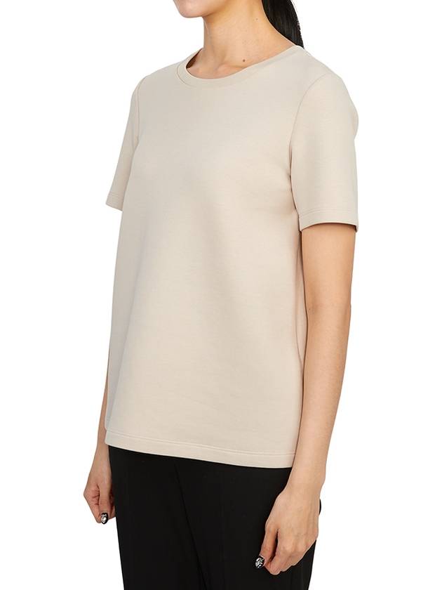 Tubo Short Sleeve T-Shirt Beige - MAX MARA - BALAAN 4