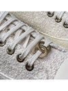 women sneakers tweed gold brooch ivory - CHANEL - BALAAN 3