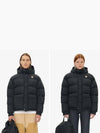 Fox Patch Hood Classic Puffer Down Padded Black - MAISON KITSUNE - BALAAN 2