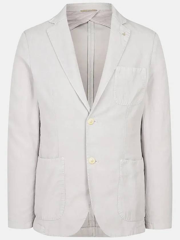 Men's Linen Blend Jacket MMJAN5T78 950 - AT.P.CO - BALAAN 8