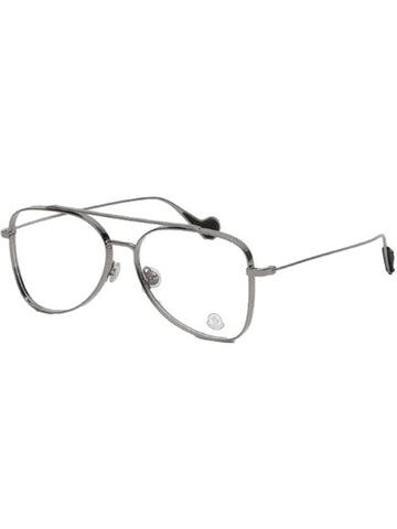 Eyewear Aviator Eyeglasses Silver - MONCLER - BALAAN 1