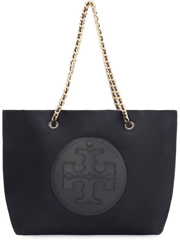 Ella Chain Tote Bag Black - TORY BURCH - BALAAN 3