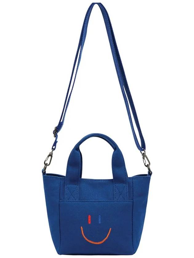 LaLa Small Cross Bag Blue - LALA SMILE - BALAAN 5