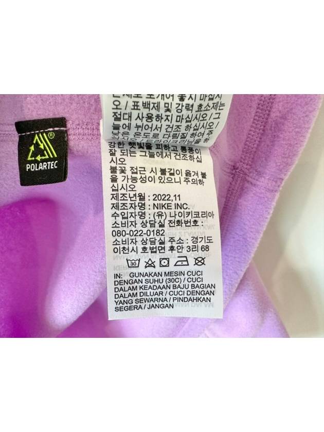 ACG Fleece Long Sleeve Top DQ5843 532 Lavender WOMENS L XL Asian Fit - NIKE - BALAAN 8