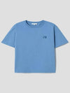 Bold Fox Head Patch Comfort Short Sleeve T-Shirt Blue - MAISON KITSUNE - BALAAN 2