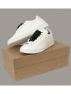 Women's Fur Low Top Sneakers White - JOSHUA SANDERS - BALAAN 11