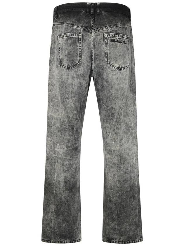 Balmain Gray Cotton Jeans - BALMAIN - BALAAN 3