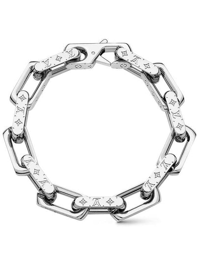 Monogram Chain Bracelet Silver - LOUIS VUITTON - BALAAN 2