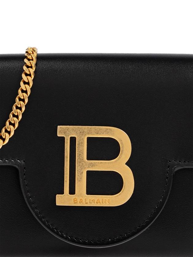 Balmain Chain Wallet B-Buzz, Women's, Black - BALMAIN - BALAAN 6