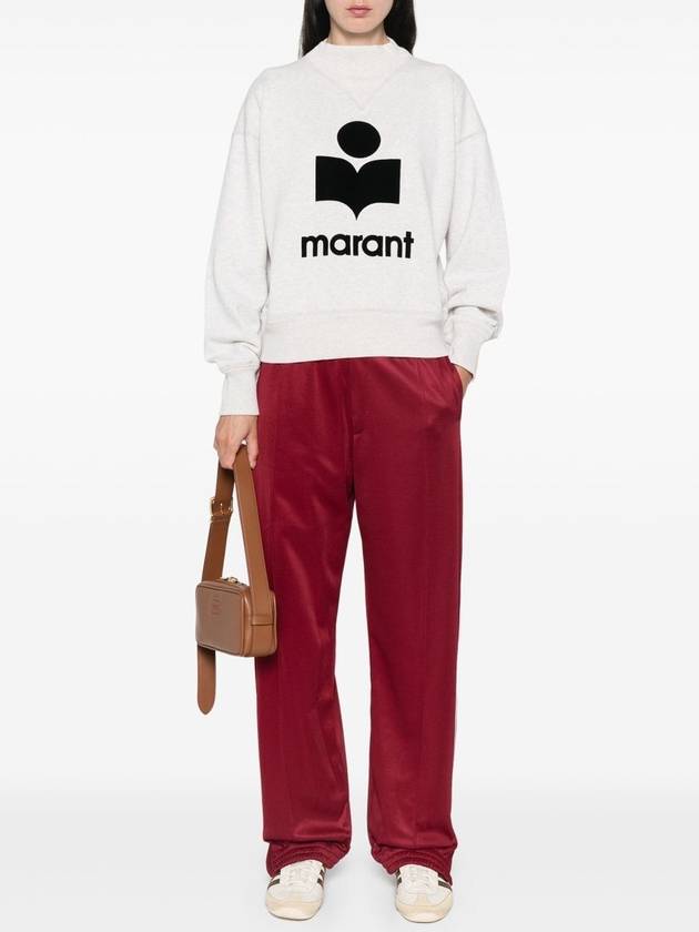 Moby Logo Print Sweatshirt Ecru - ISABEL MARANT - BALAAN 3