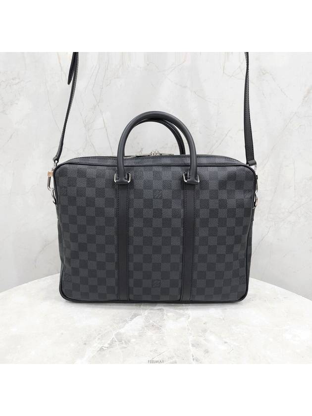 Lux You Damier Document Voyage Tote Shoulder Bag PM M41478 - LOUIS VUITTON - BALAAN 1